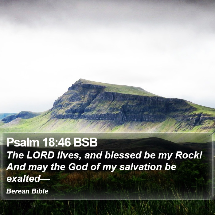 Psalms 18:46 BSB Bible Study