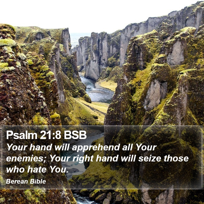 Psalms 21:8 BSB Bible Study