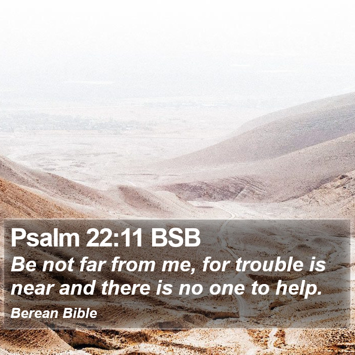 Psalms 22:11 BSB Bible Study