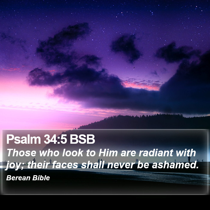 Psalms 34:5 BSB Bible Study