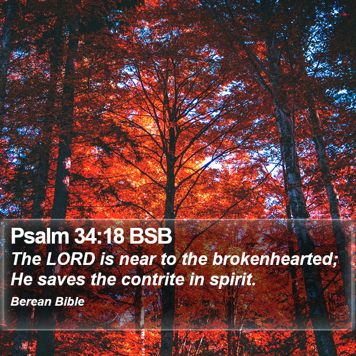 Psalms 34:18 BSB Bible Study