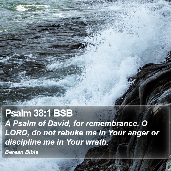 Psalms 38:1 BSB Bible Study