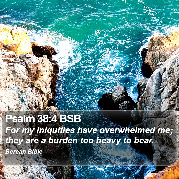 Psalms 38:4 BSB Bible Study