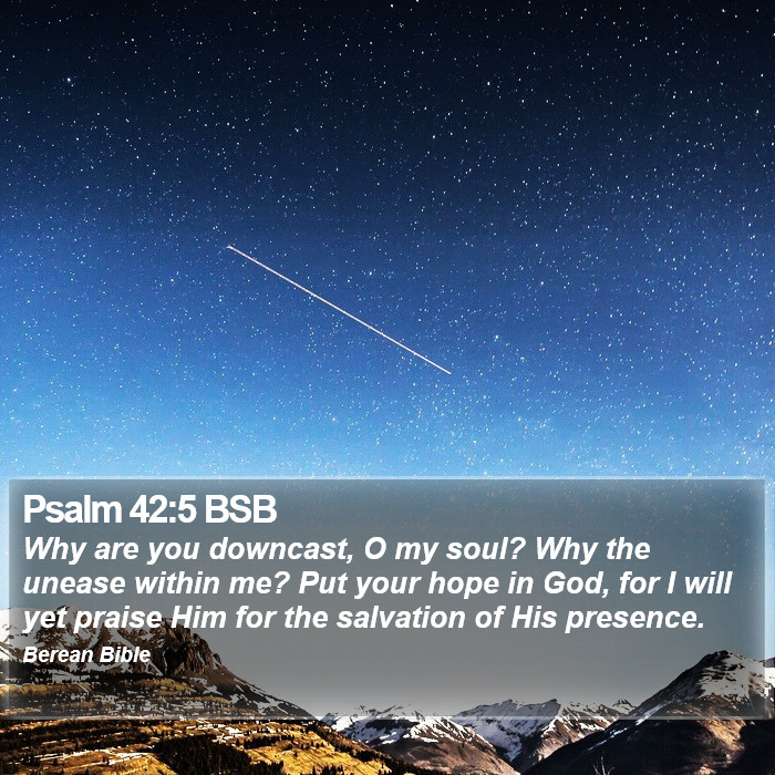 Psalms 42:5 BSB Bible Study