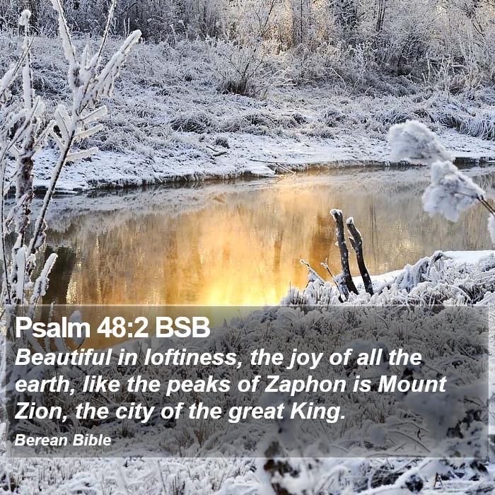 Psalms 48:2 BSB Bible Study