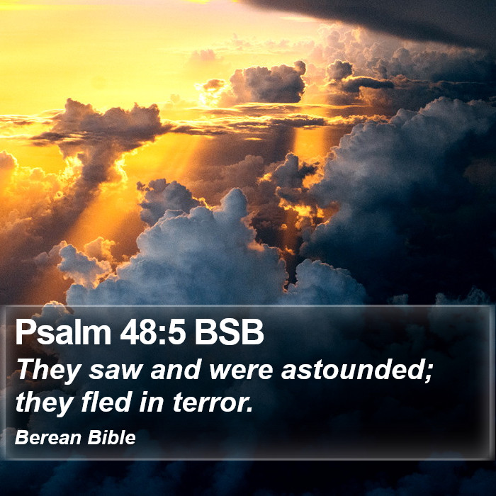 Psalms 48:5 BSB Bible Study