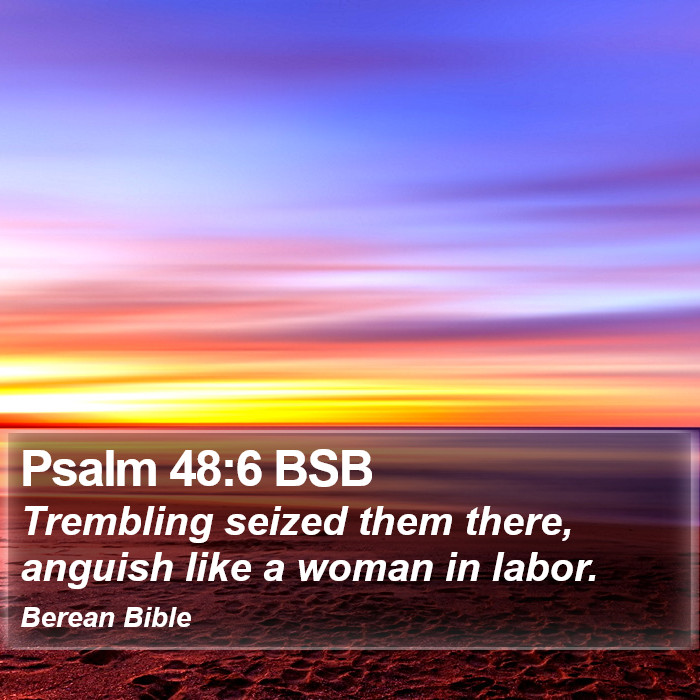 Psalms 48:6 BSB Bible Study