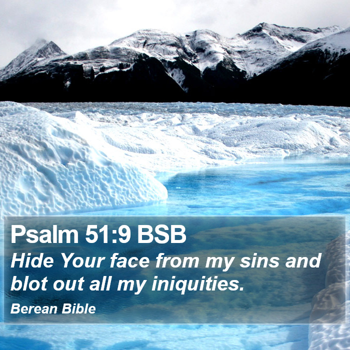 Psalms 51:9 BSB Bible Study