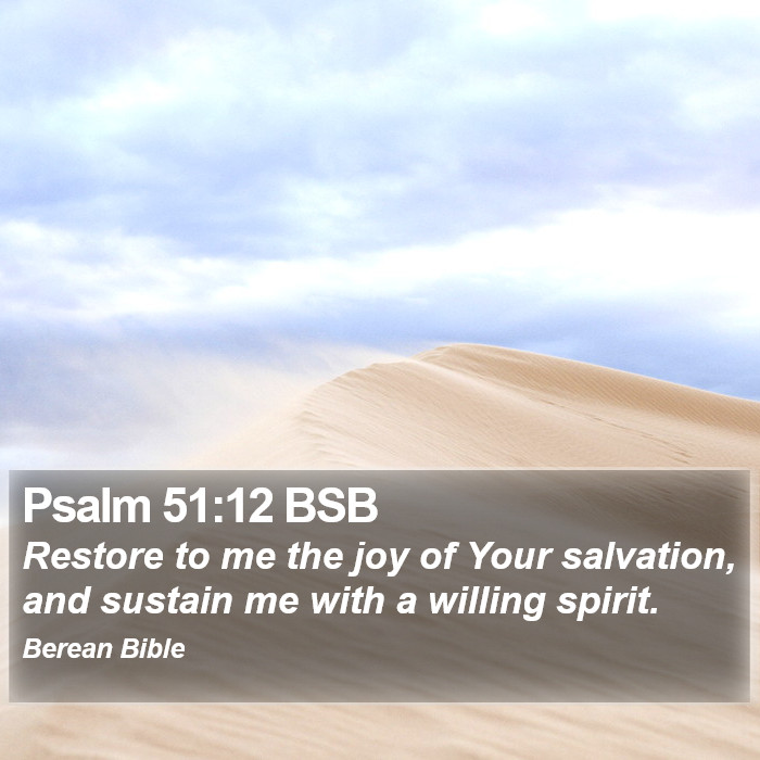 Psalms 51:12 BSB Bible Study