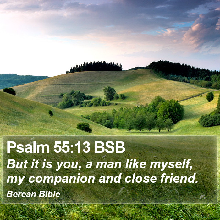 Psalms 55:13 BSB Bible Study