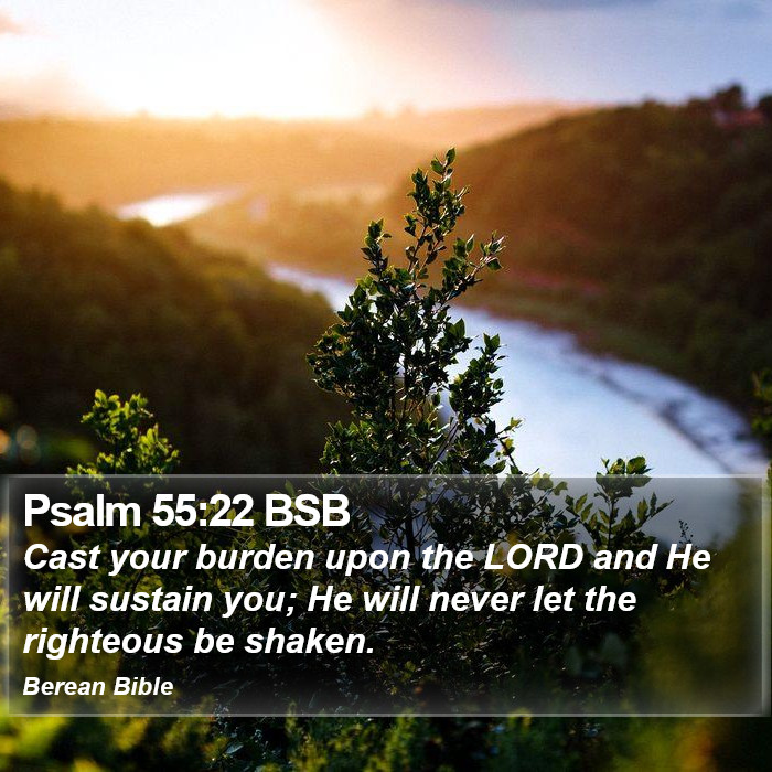 Psalms 55:22 BSB Bible Study