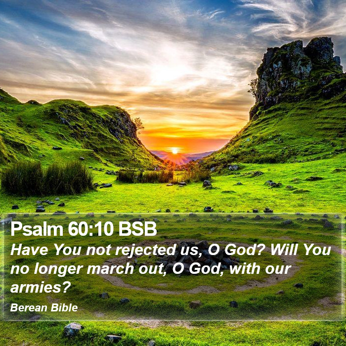 Psalms 60:10 BSB Bible Study