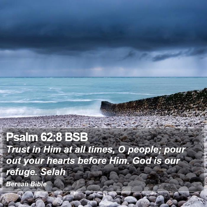 Psalms 62:8 BSB Bible Study