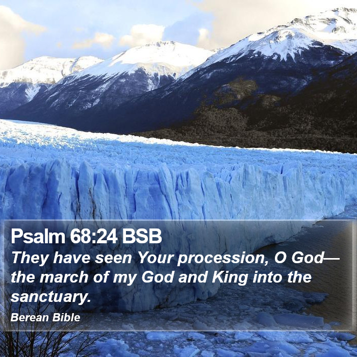 Psalms 68:24 BSB Bible Study