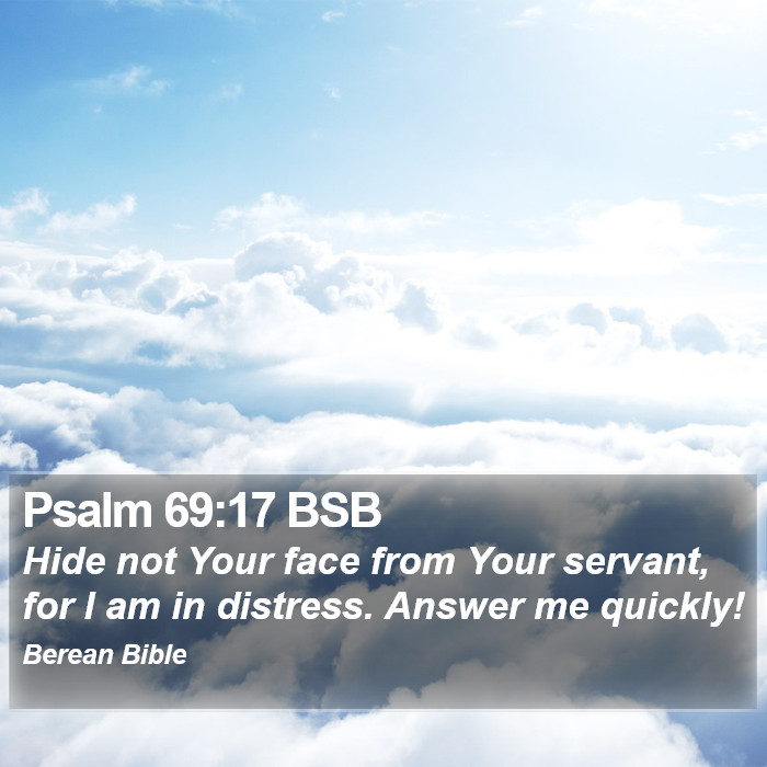 Psalms 69:17 BSB Bible Study