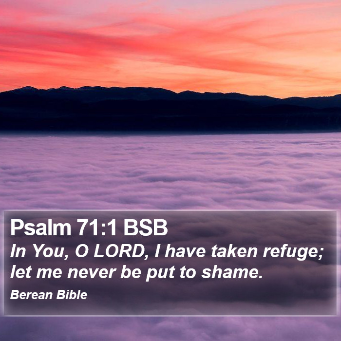 Psalms 71:1 BSB Bible Study