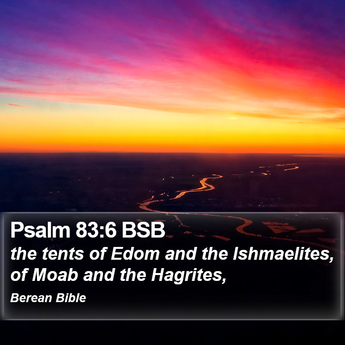 Psalms 83:6 BSB Bible Study