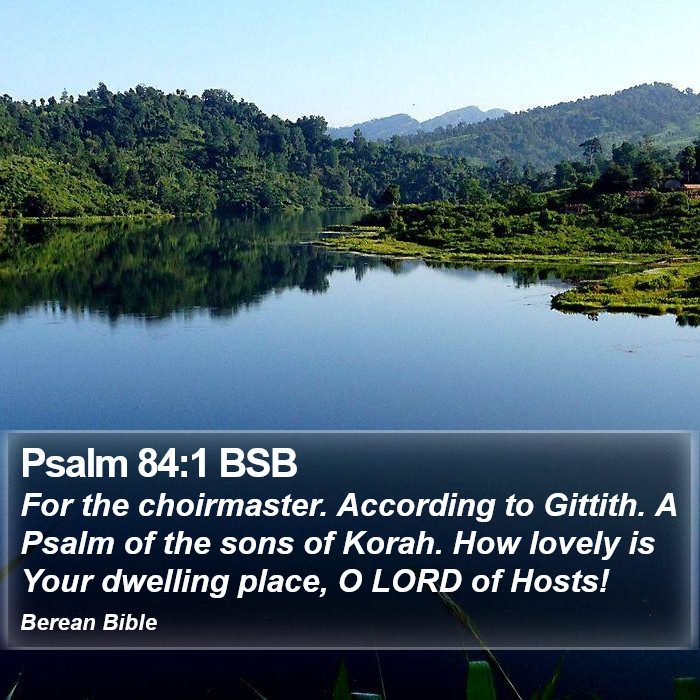 Psalms 84:1 BSB Bible Study