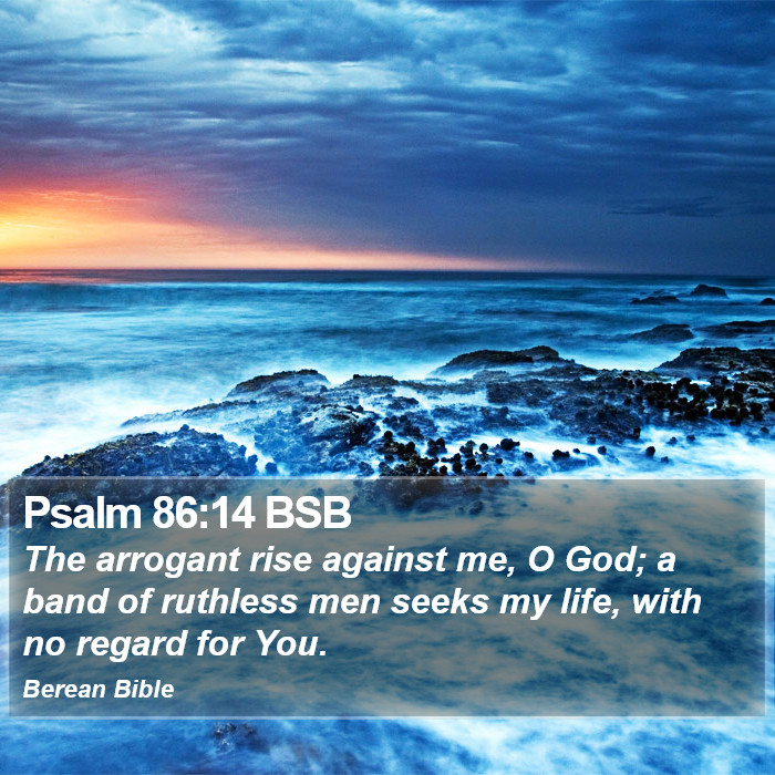 Psalms 86:14 BSB Bible Study