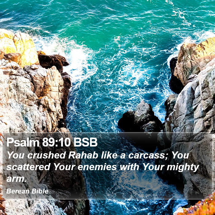 Psalms 89:10 BSB Bible Study