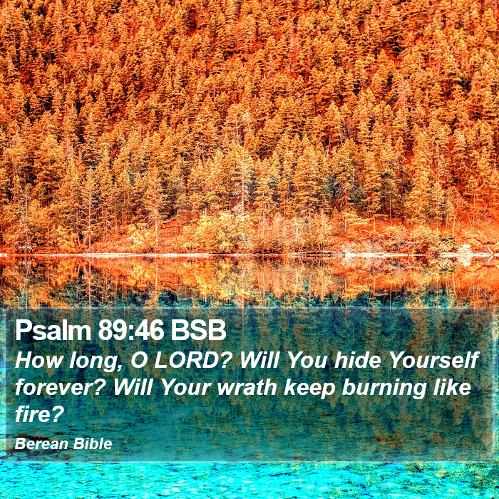 Psalms 89:46 BSB Bible Study