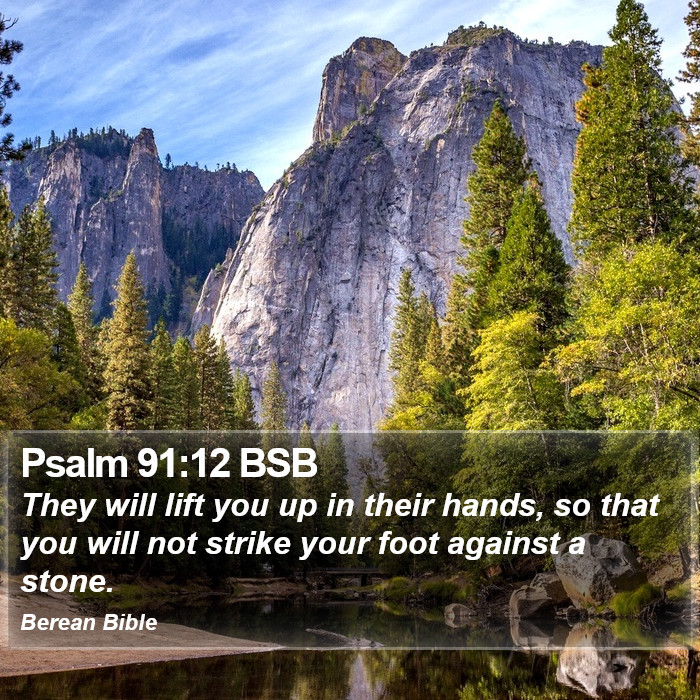 Psalms 91:12 BSB Bible Study