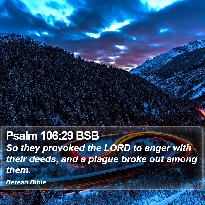 Psalms 106:29 BSB Bible Study