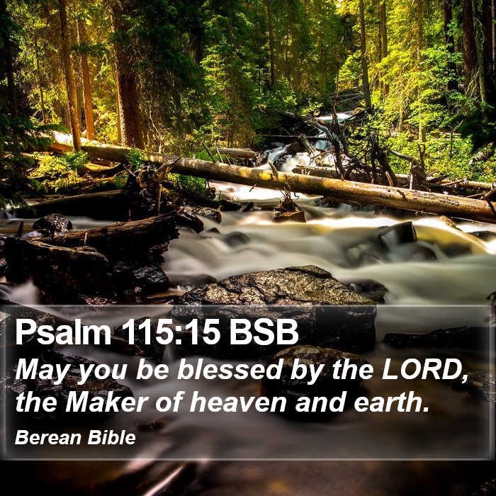 Psalms 115:15 BSB Bible Study