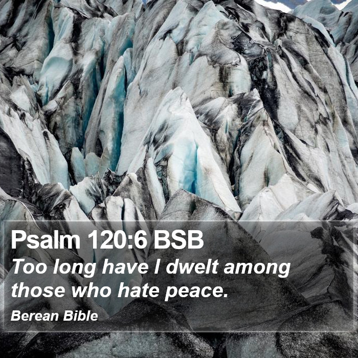 Psalms 120:6 BSB Bible Study