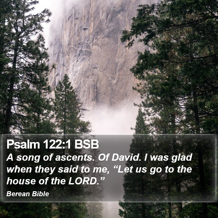 Psalms 122:1 BSB Bible Study