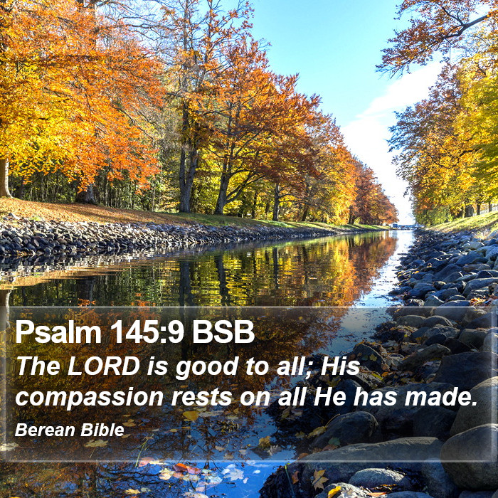 Psalms 145:9 BSB Bible Study