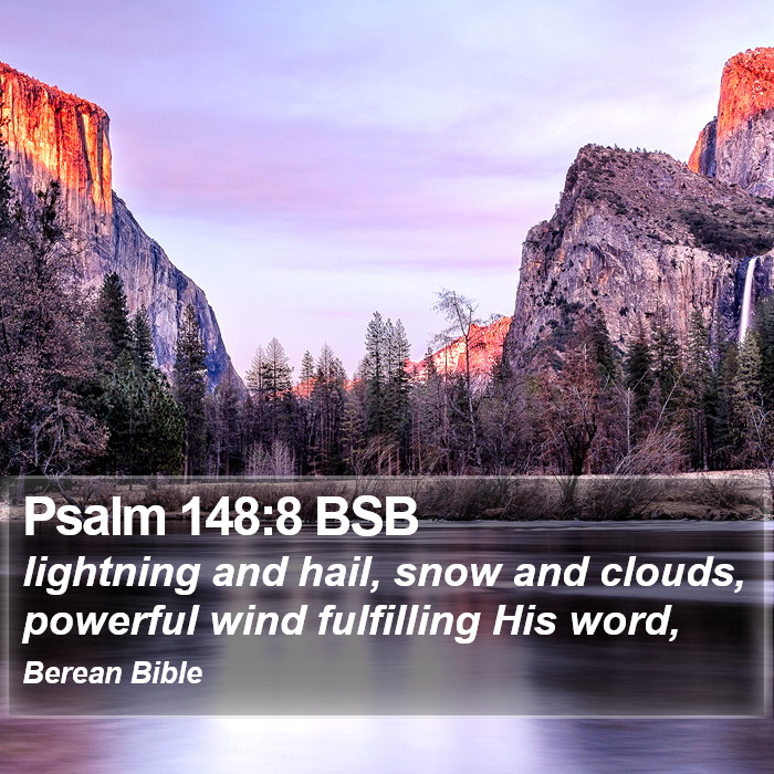 Psalms 148:8 BSB Bible Study