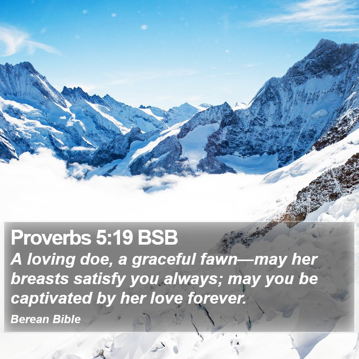 Proverbs 5:19 BSB Bible Study