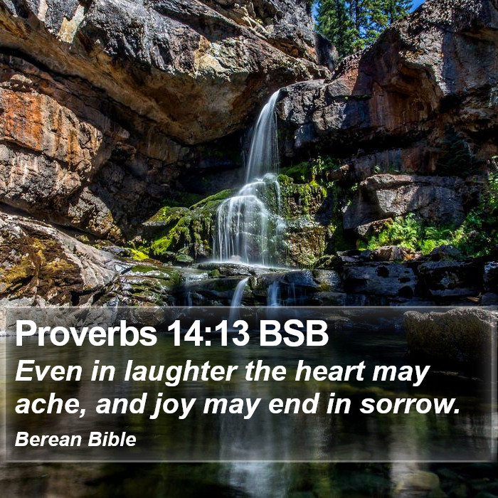 Proverbs 14:13 BSB Bible Study