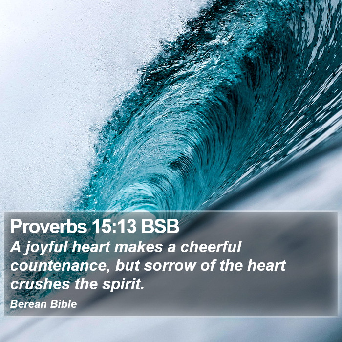 Proverbs 15:13 BSB Bible Study