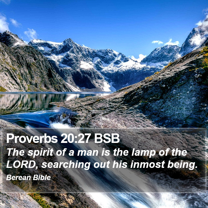 Proverbs 20:27 BSB Bible Study