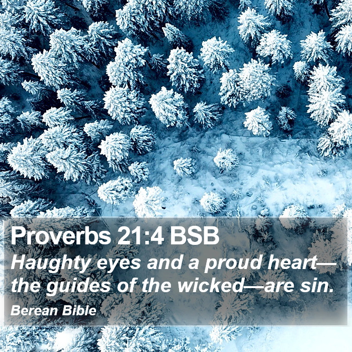 Proverbs 21:4 BSB Bible Study