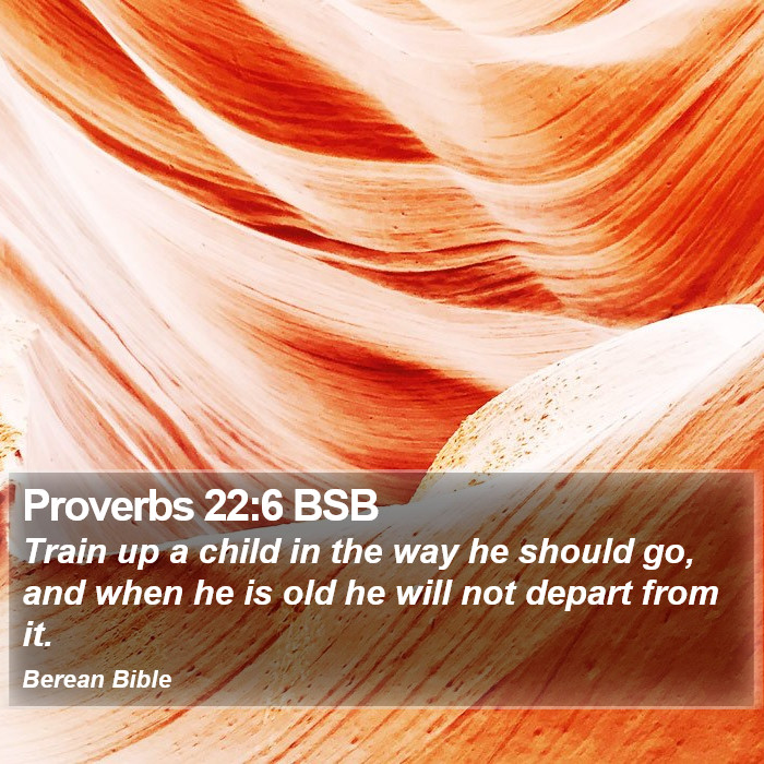 Proverbs 22:6 BSB Bible Study