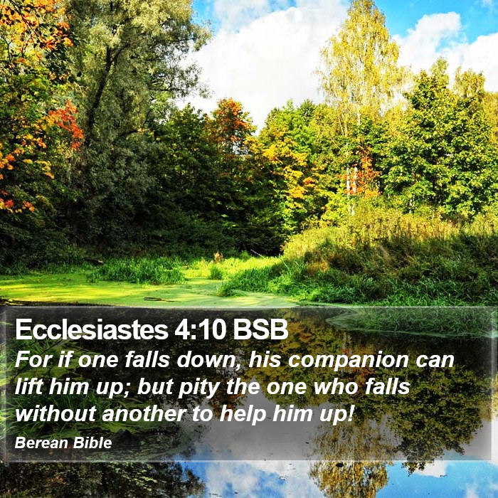 Ecclesiastes 4:10 BSB Bible Study