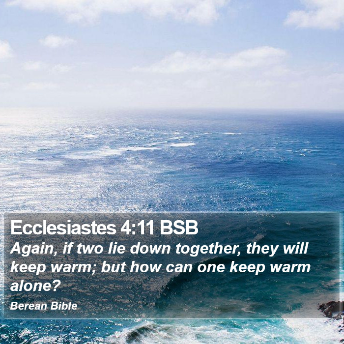 Ecclesiastes 4:11 BSB Bible Study