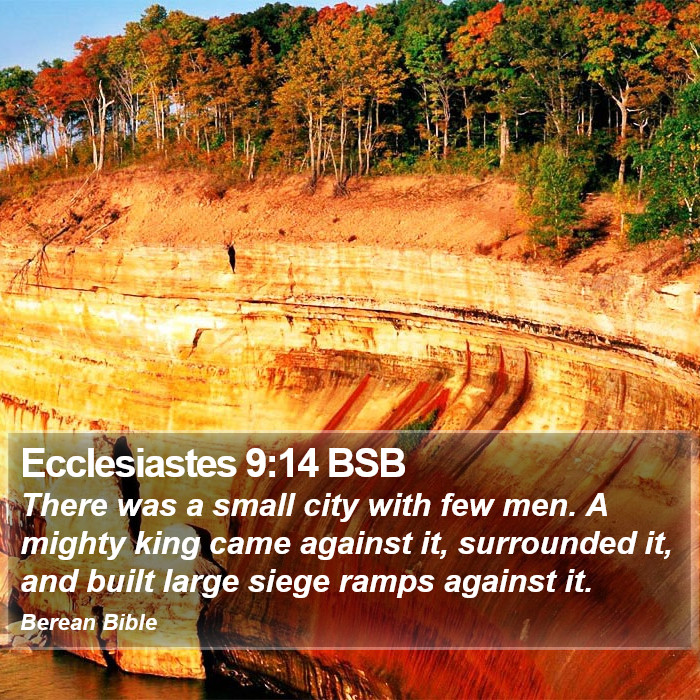 Ecclesiastes 9:14 BSB Bible Study