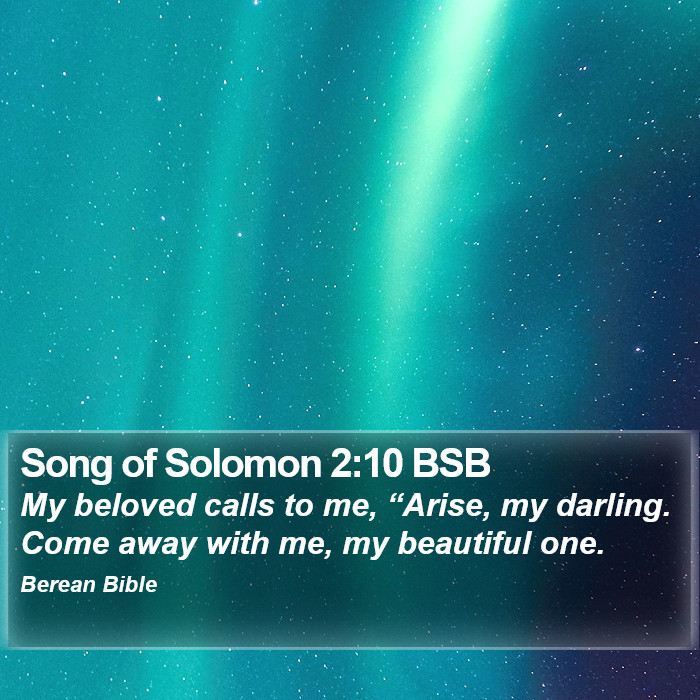 Song of Solomon 2:10 BSB Bible Study