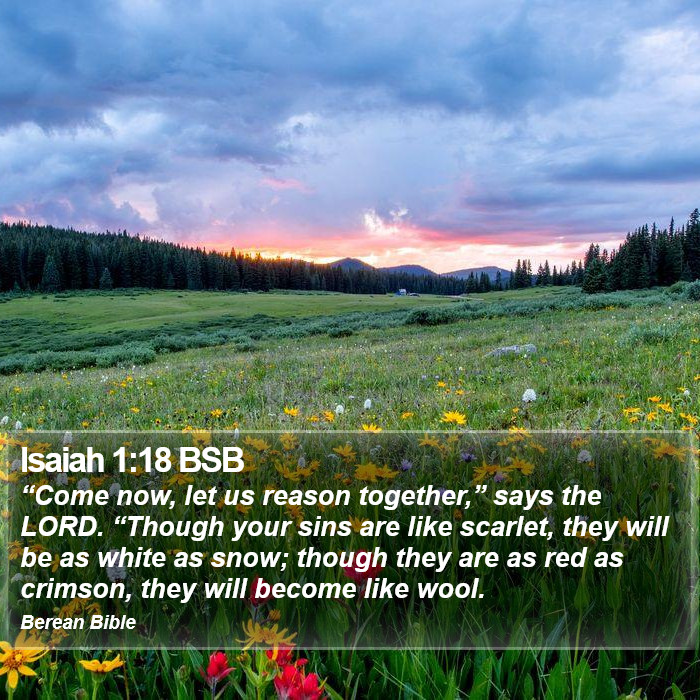 Isaiah 1:18 BSB Bible Study