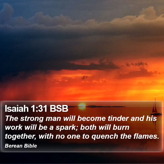 Isaiah 1:31 BSB Bible Study