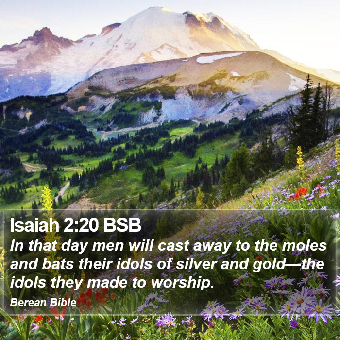 Isaiah 2:20 BSB Bible Study