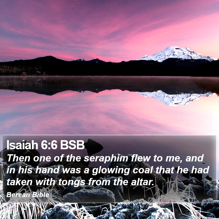 Isaiah 6:6 BSB Bible Study