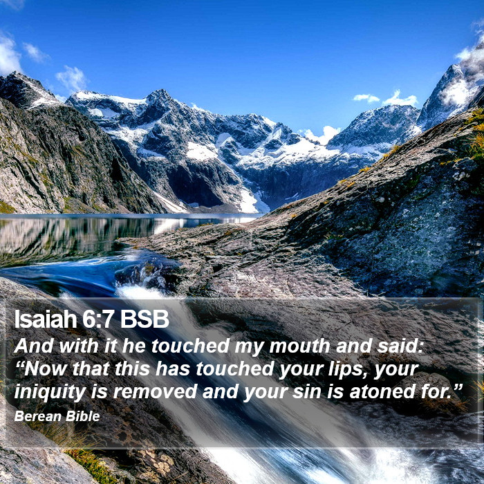 Isaiah 6:7 BSB Bible Study