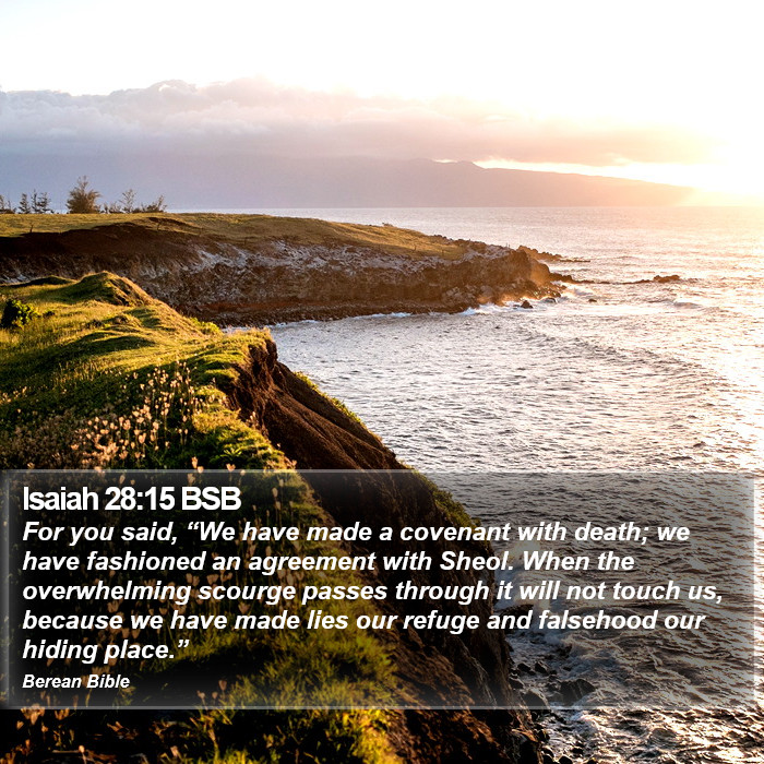 Isaiah 28:15 BSB Bible Study