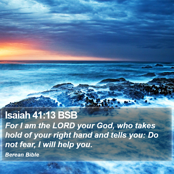 Isaiah 41:13 BSB Bible Study