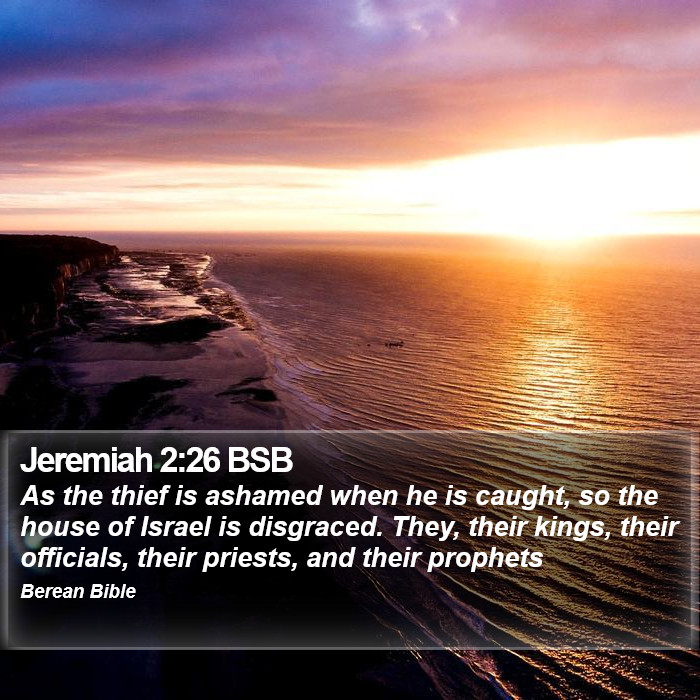 Jeremiah 2:26 BSB Bible Study